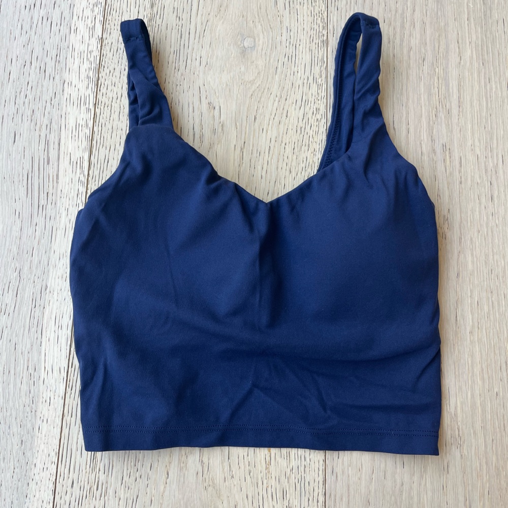 Realme Deep Blue Strapless Top